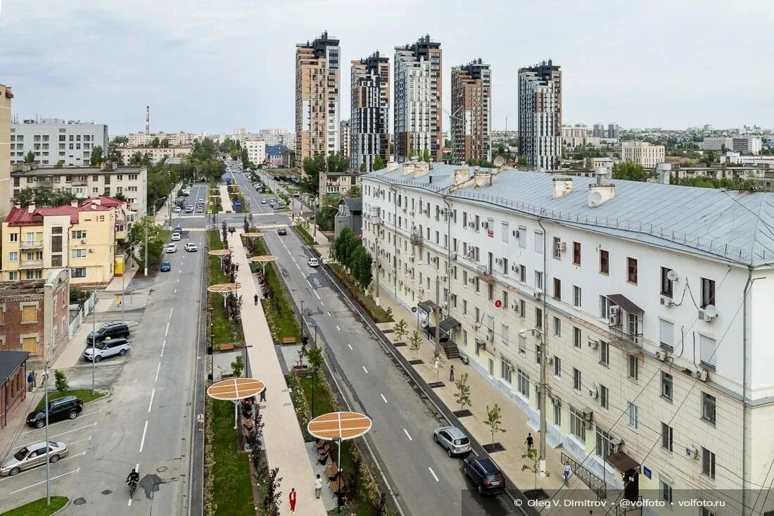Волгоград в стиле Москва-сити.