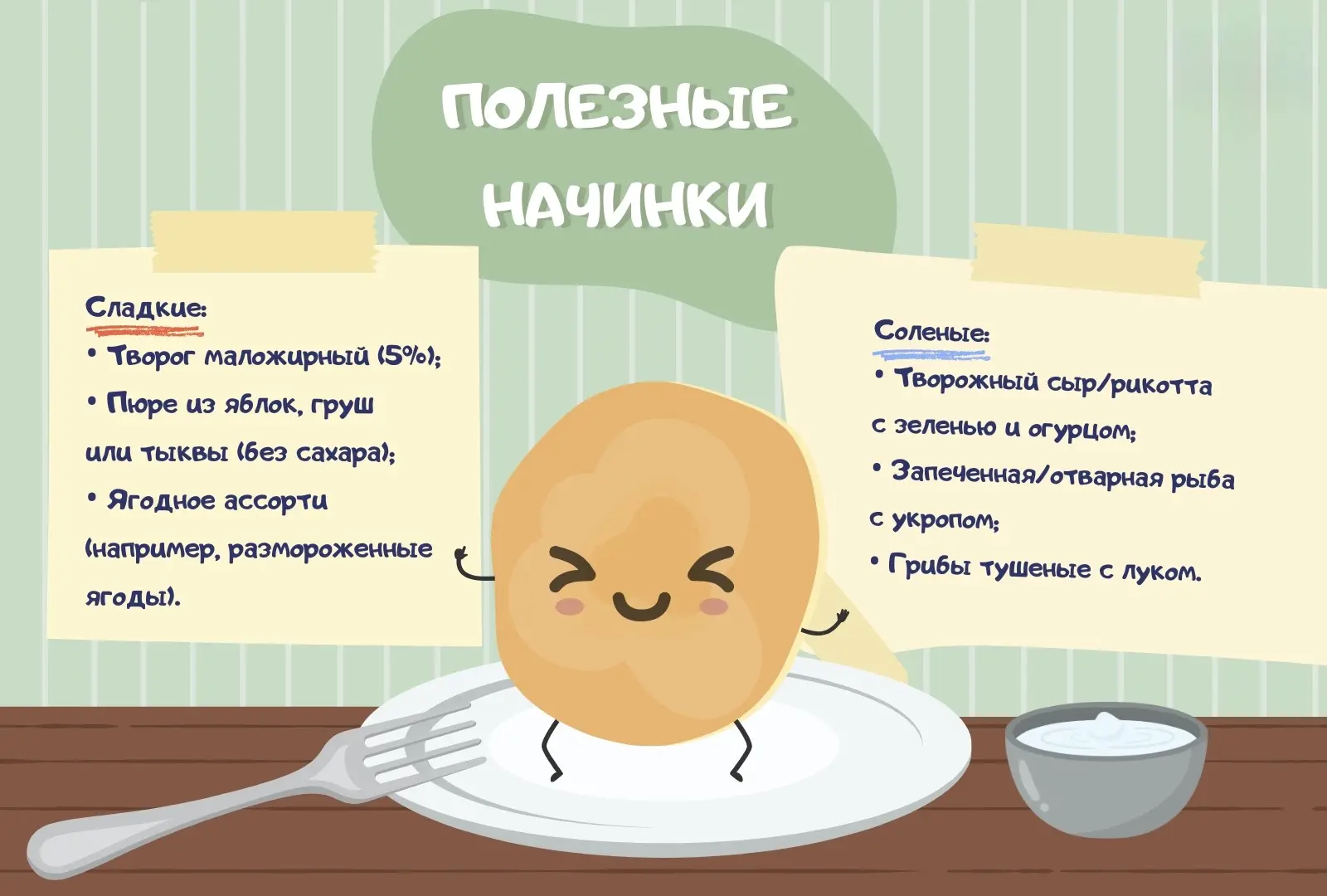 🥞🥞🥞Масленица на пороге: выбираем полезные начинки для блинов! 🥞🥞🥞