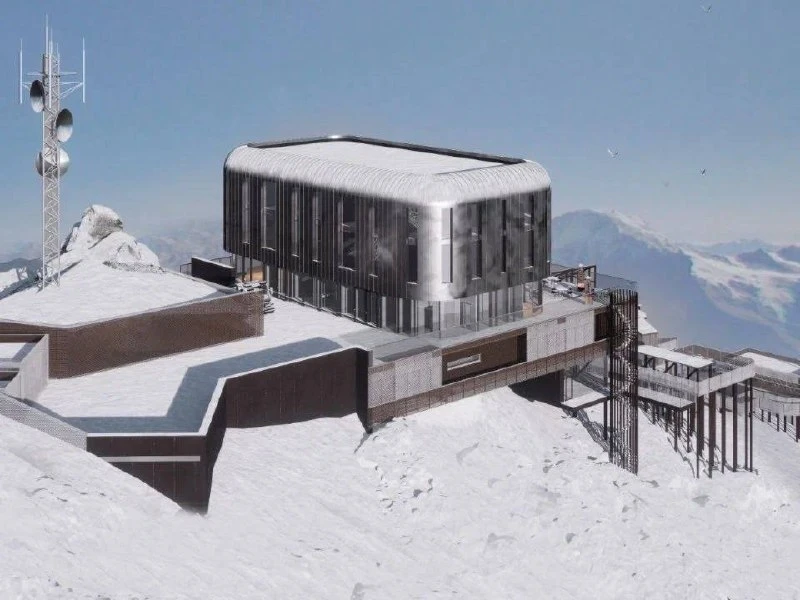 🏔 На Эльбрусе начали возводить фундамент «Приюта 11»