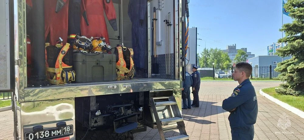 Донские водолазы приняли участие в учебном сборе в Центроспасе МЧС России  📍На учебно-методическом с