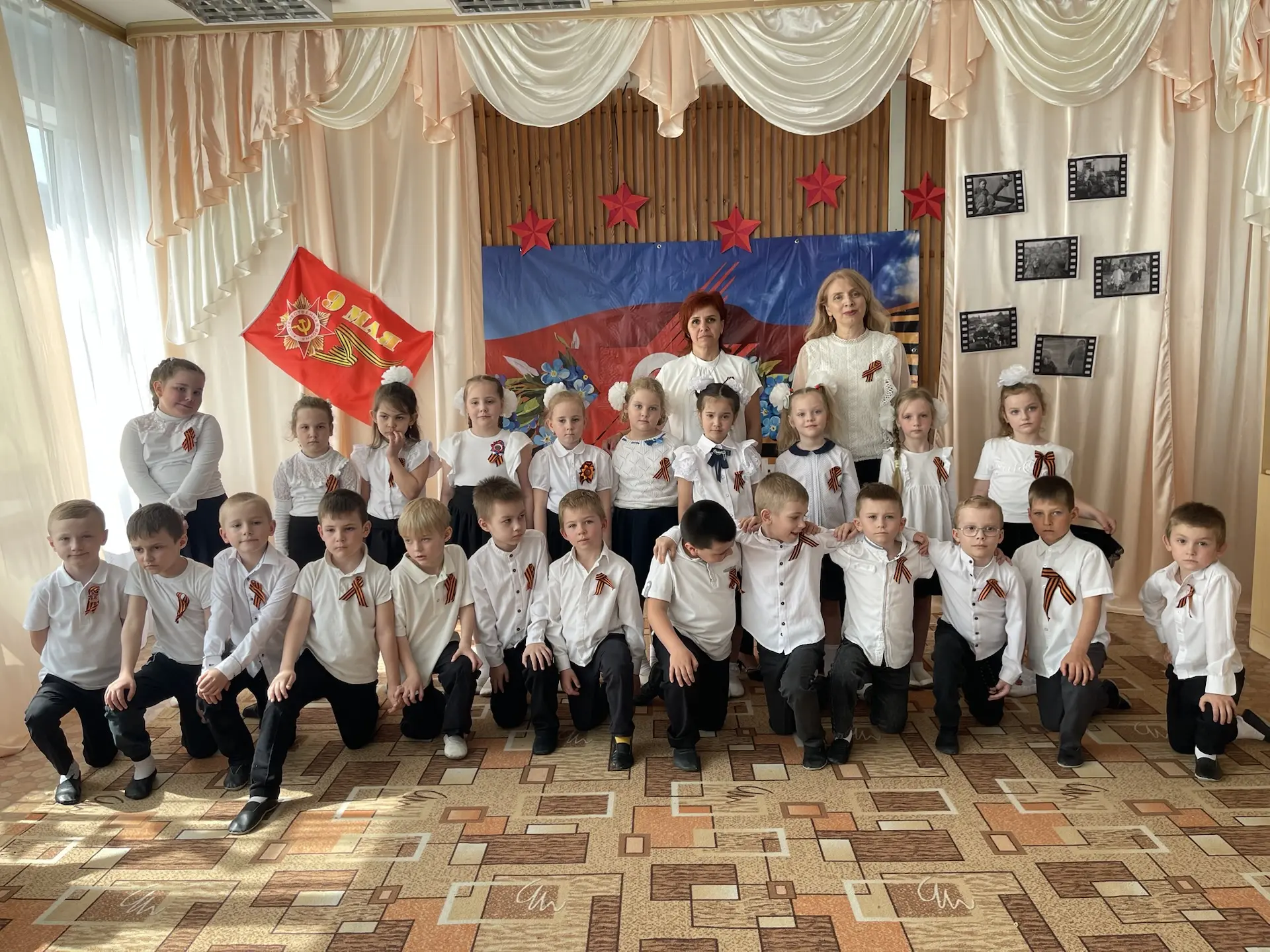 В рамках реализации проекта "Предшкола: стандарт детского сада" на тематической неделе "День Победы!