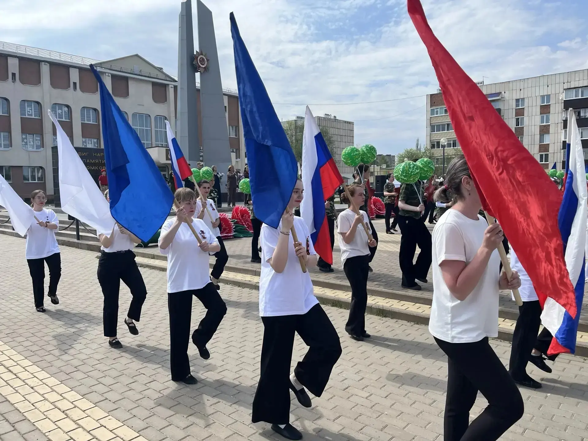 🎖️ Наш оздоровительный центр принял участие в праздновании Дня Победы!