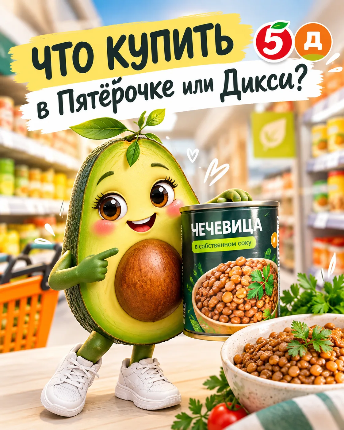 🛒 ЧТО КУПИТЬ В ПЯТЁРОЧКЕ ИЛИ ДИКСИ