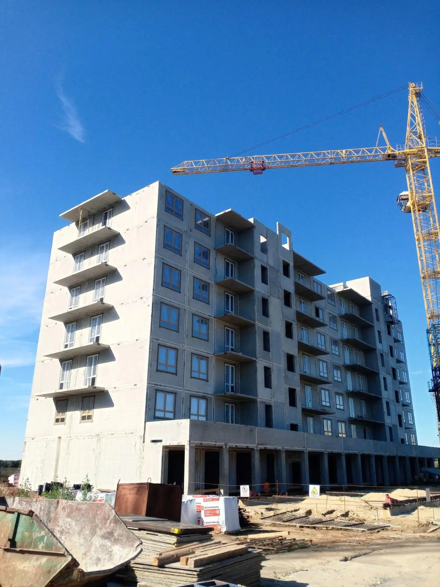 🏗 35 % составляет техническая готовность дома № 5-5-2 в ЖК "80 лет Победы" жилого райо...