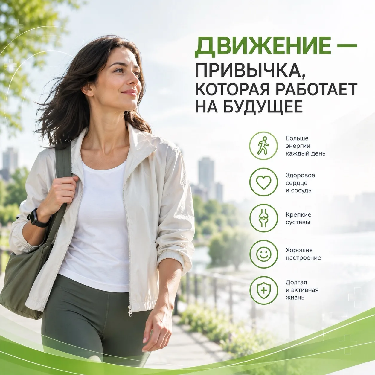 Движение — привычка, которая работает на будущее