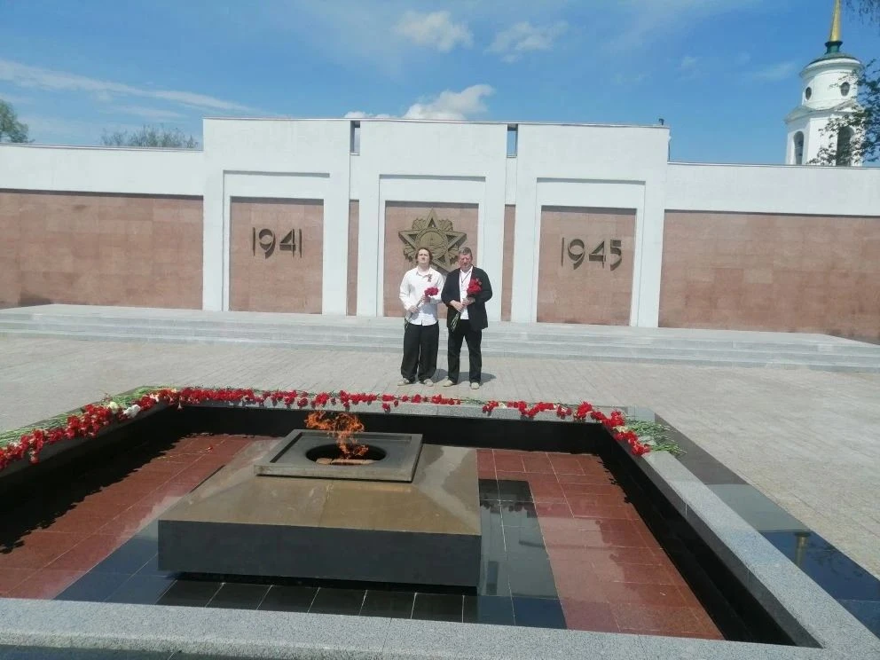 Возложение цветов к памятным местам Великой Отечественной войны ⁣ 🔥Сегодня, в преддверии годовщины П
