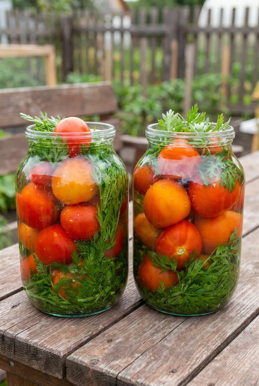 Удивительно, насколько мягким и тонким получается вкус у таких помидоров. Я ставлю их и...