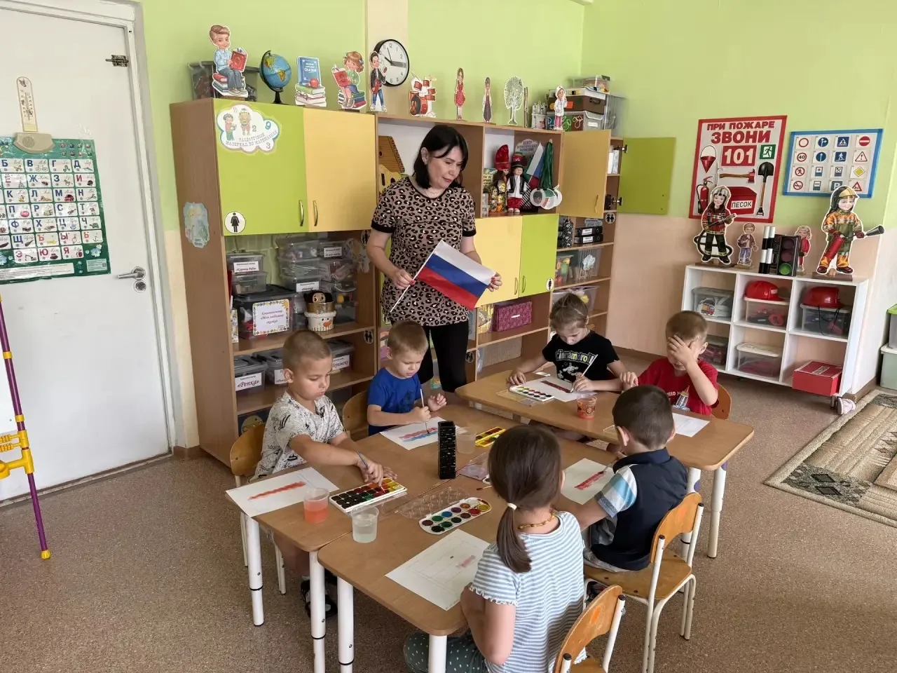Ежегодно 22 августа мы отмечаем День Государственного флага РФ 🇷🇺— и в нашем детском ...