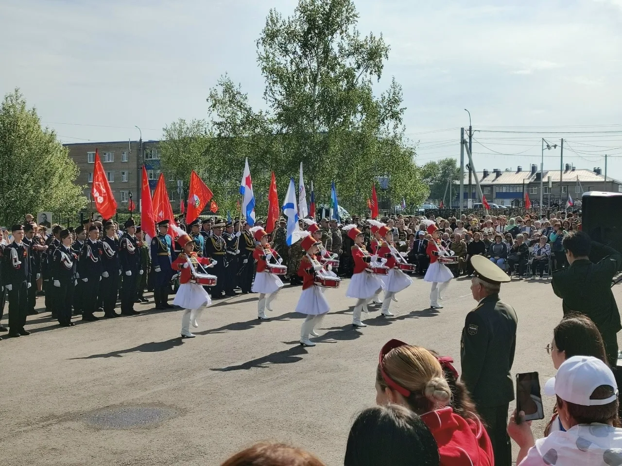 Село Наумовка стало местом, где с особым трепетом и гордостью отметили 81-ю годовщину Великой Победы