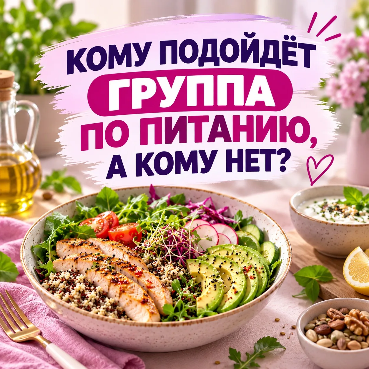 Кому подойдёт группа по питанию, а кому нет?
