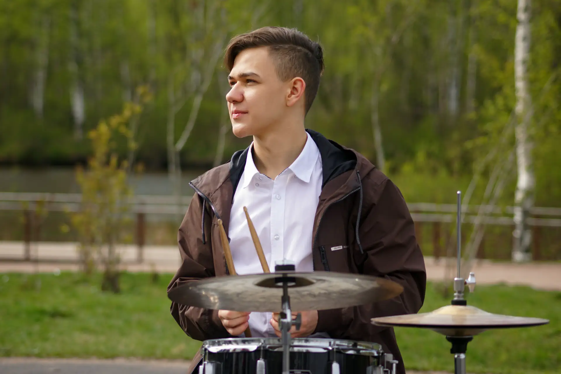 🎺 На набережной реки Глухарки с большим успехом прошел концерт нашего лицейского духового оркестра «