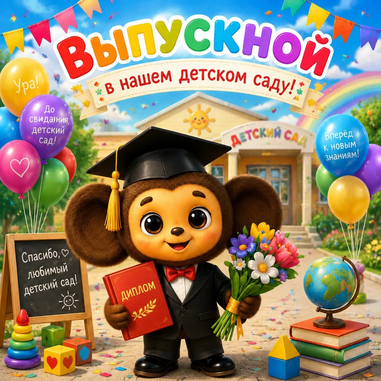 🎉 Вот и прошли выпускные в нашем детском саду! 🎓✨
