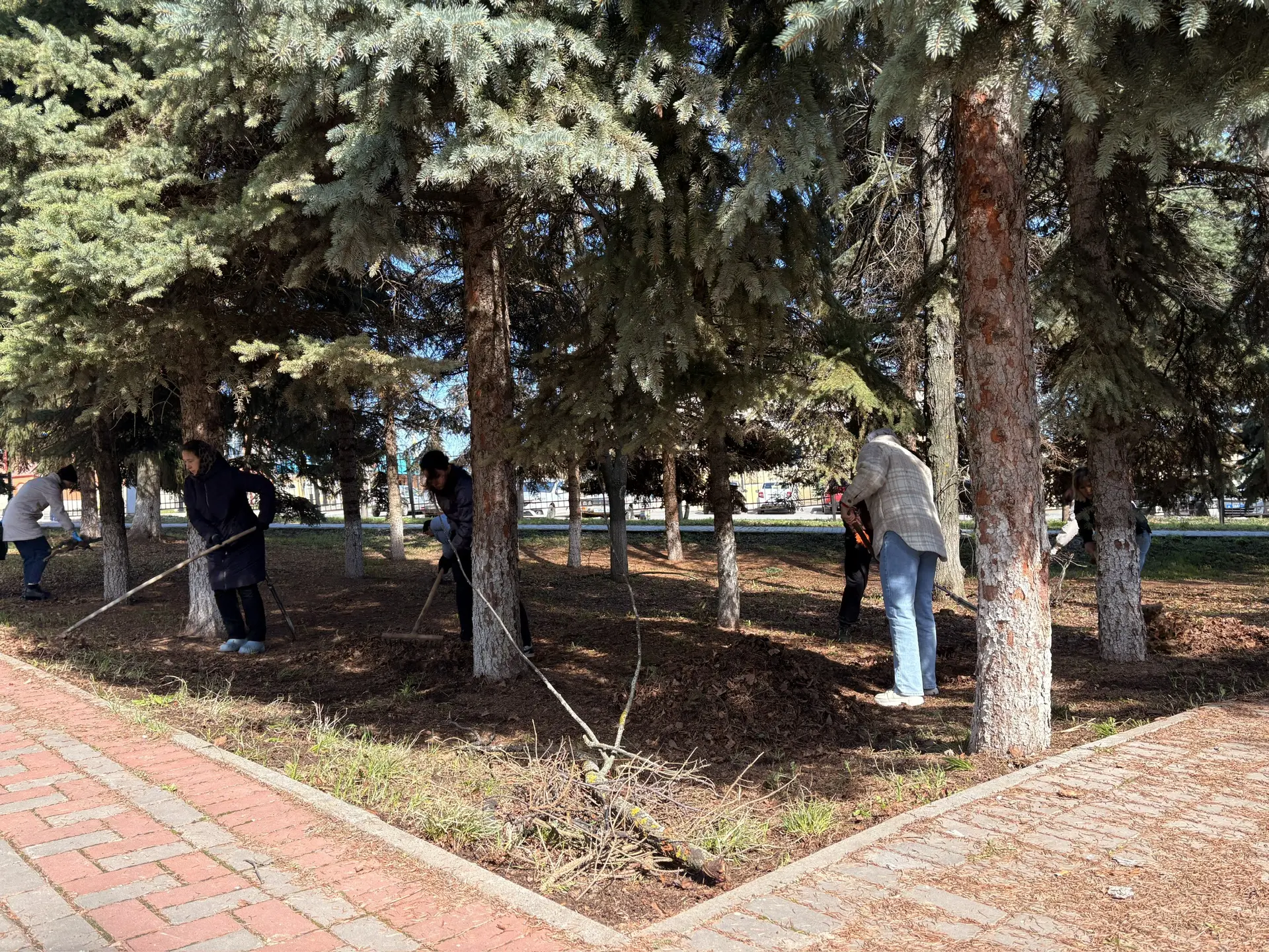 Весна — время наведения чистоты 🌿  На субботник вышли сотрудники Совета и Исполнительного комитета Л