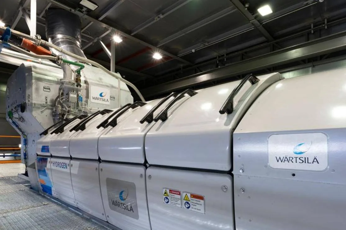 Финская машиностроительная компания Wartsila начала испытания электростанции, работающей на 100% вод