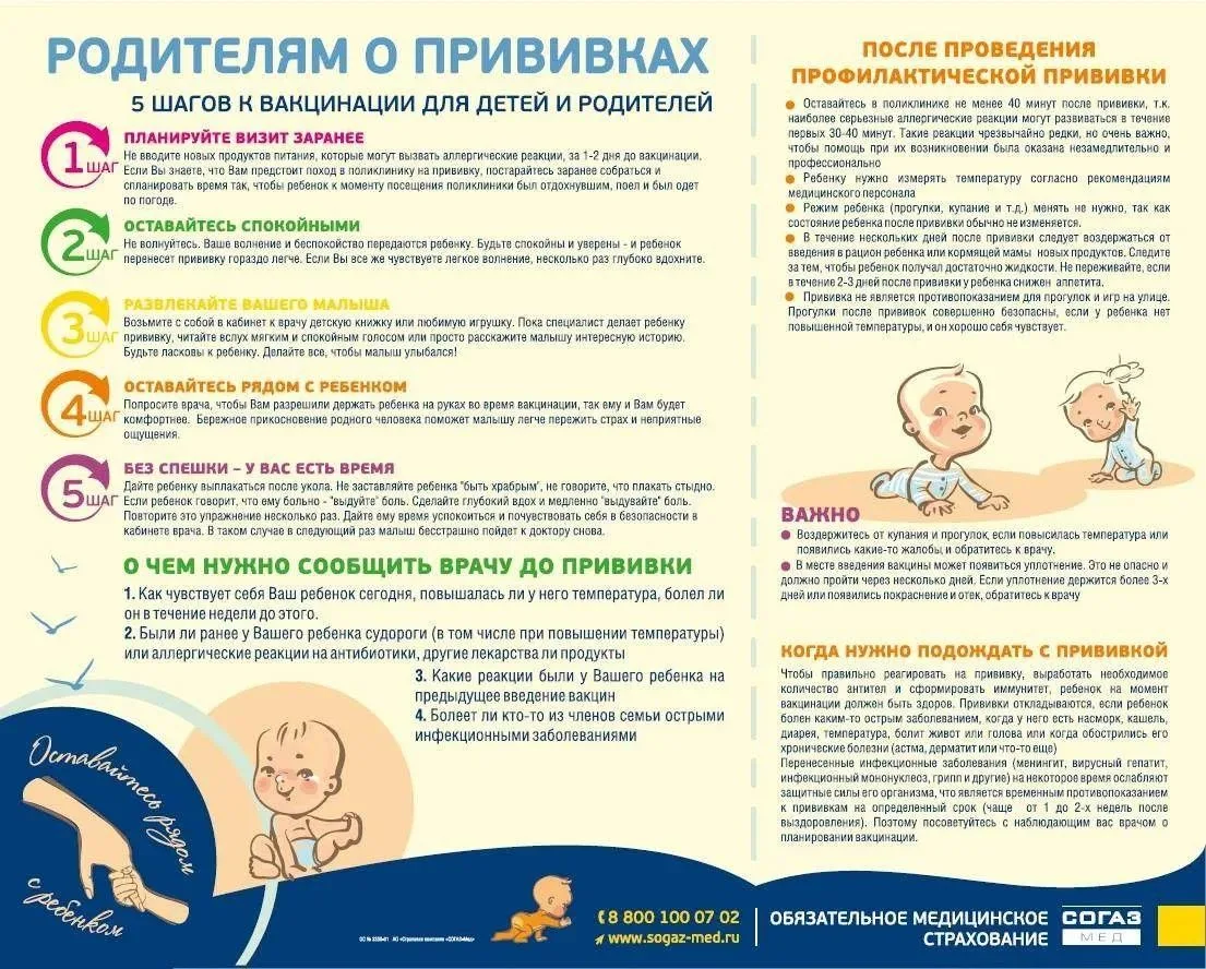 Вакцинация малышей