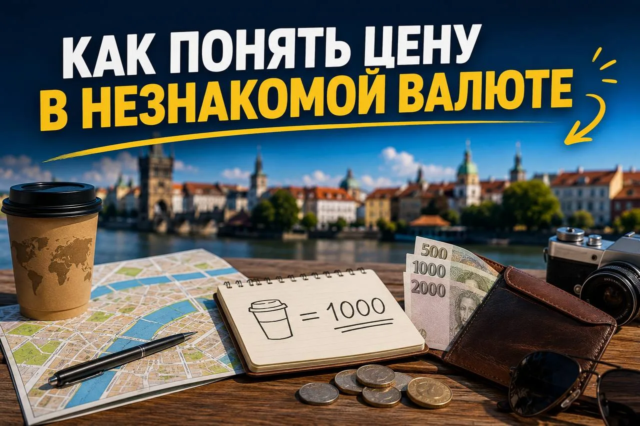 Как понять цену в незнакомой валюте без мучений с калькулятором