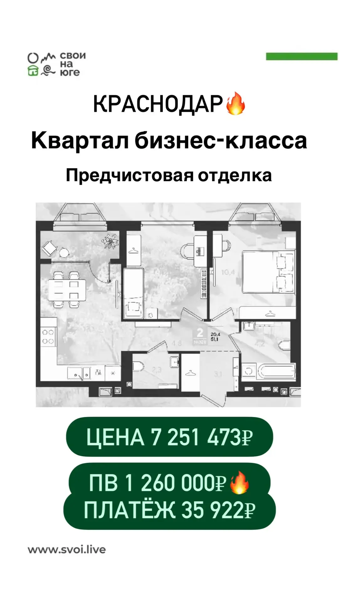 КРАСНОДАР🔥  Квартал бизнес-класса.  📍Район Западного Обхода  ✅ школа ✅ детские сады  ✅ поликлиника в