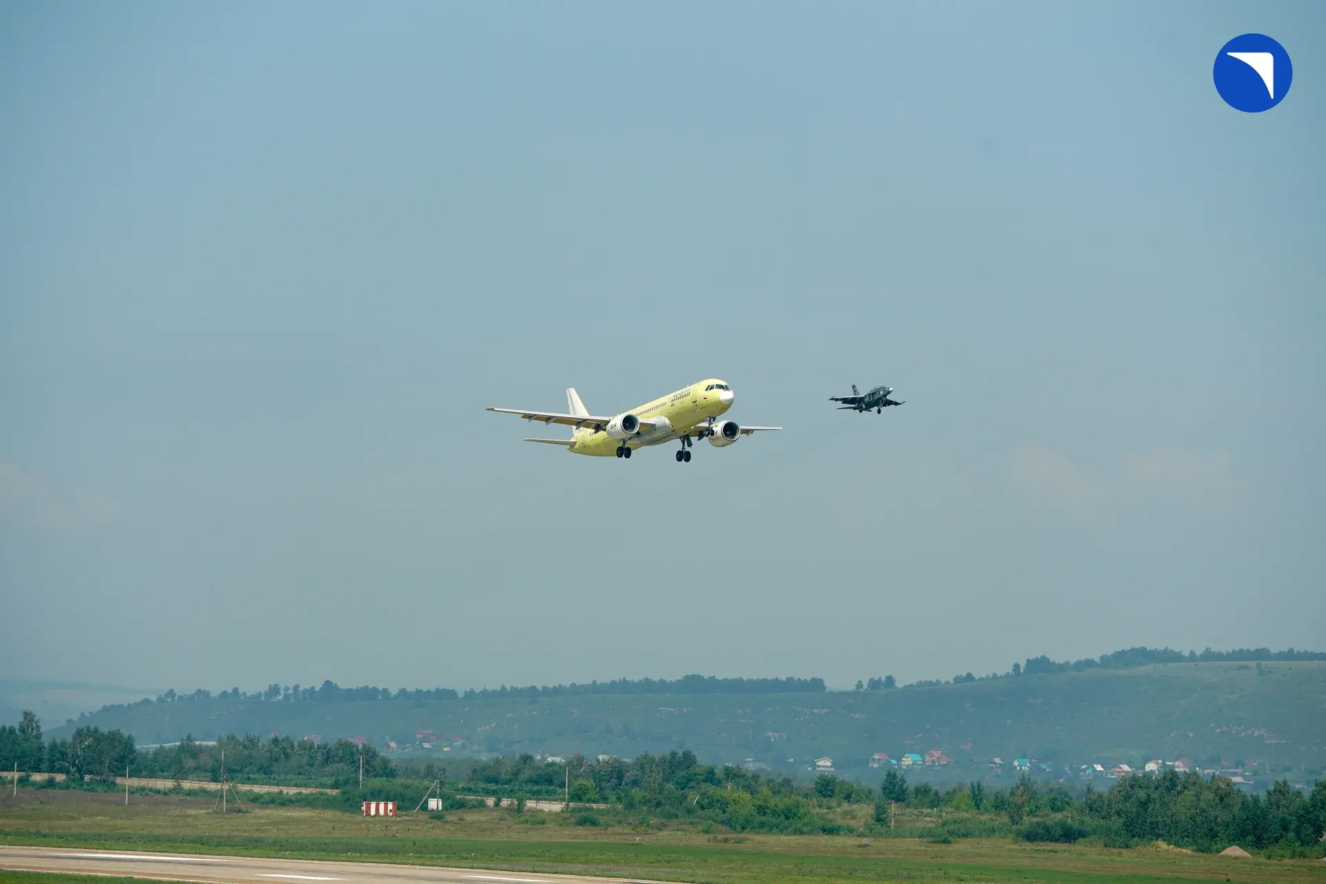 Первый серийный МС-21 выполнил первый полет 🛫