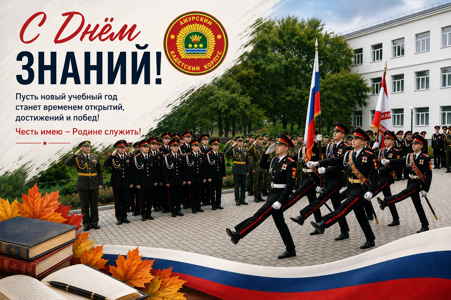 🔔 С Днём знаний, амурские кадеты!