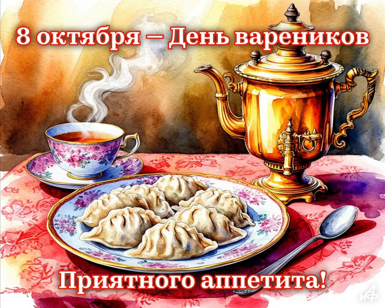 8 октября — День вареников