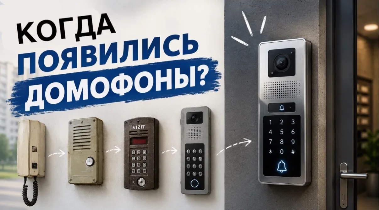 🔔Когда появились домофоны?