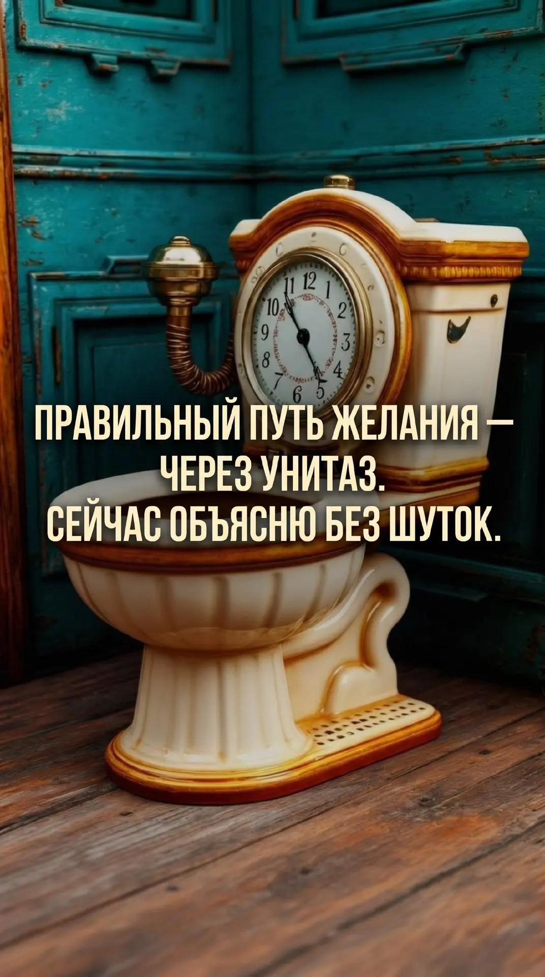 Загадай желание на бумажке. А теперь сожги.