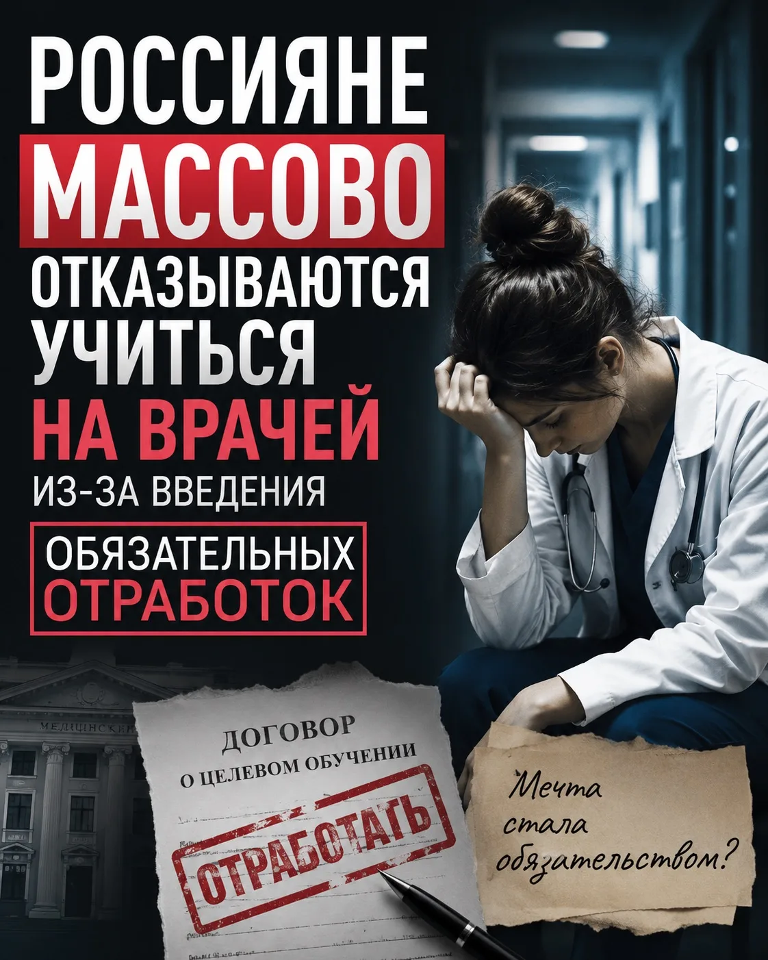 В крупнейших медвузах страны остались сотни свободных бюджетных мест в ординатуре: