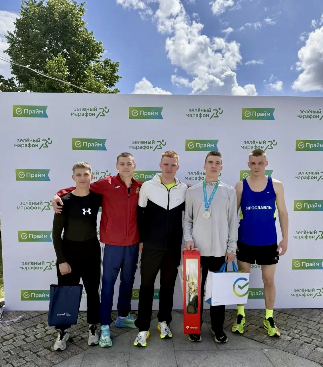 🏃‍♂️ Сборная училища на «Зеленом марафоне 2026»! ⭐️
