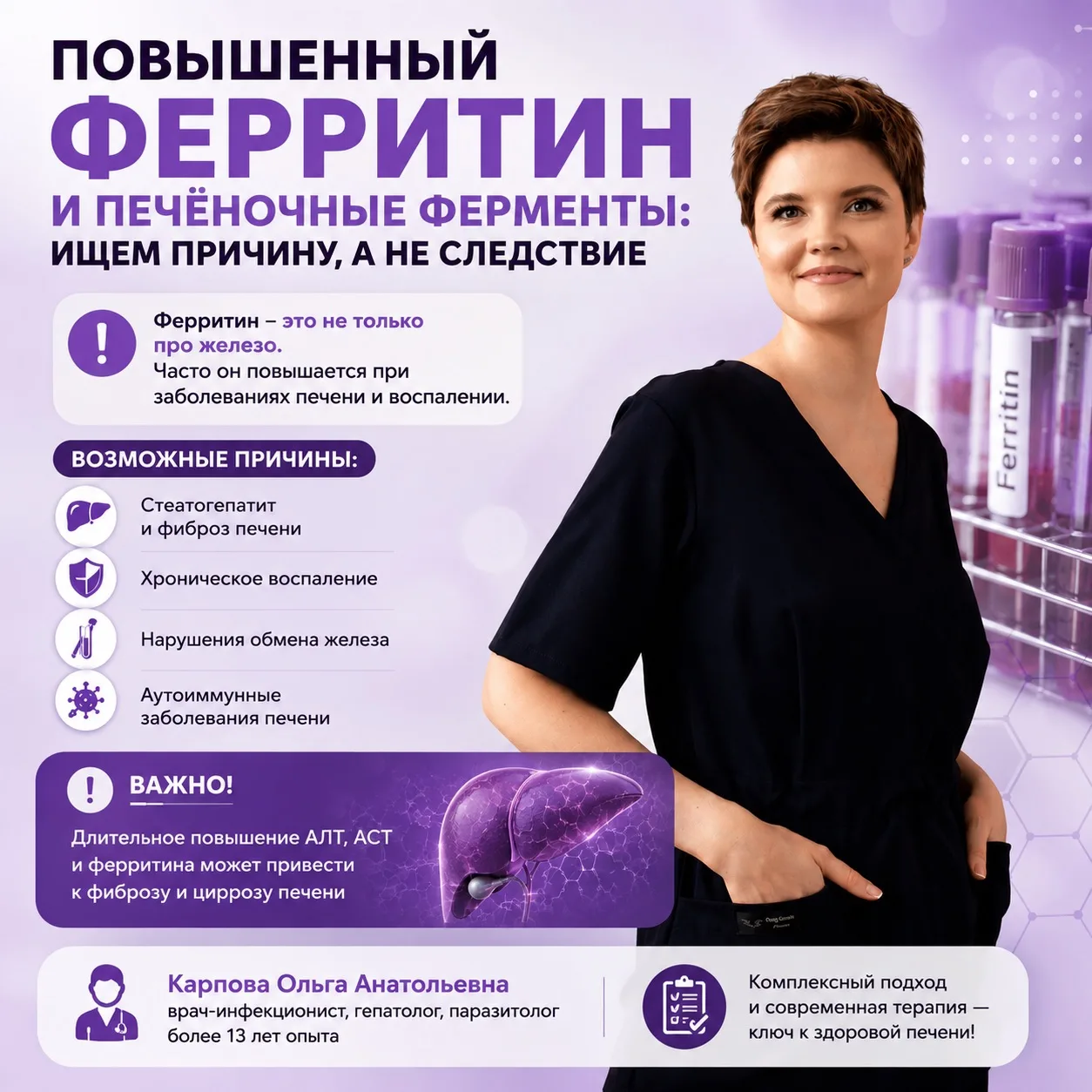 В последнее время на прием ко мне всё чаще приходят пациенты с повышенным уровнем ферри...
