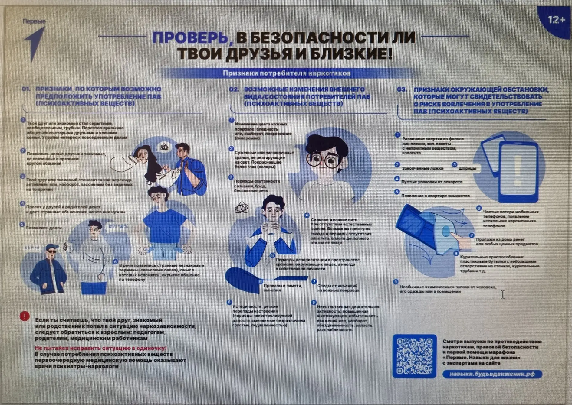 С обучающимися 7- 9 классов школы были проведены беседы по профилактике употребления наркотических в