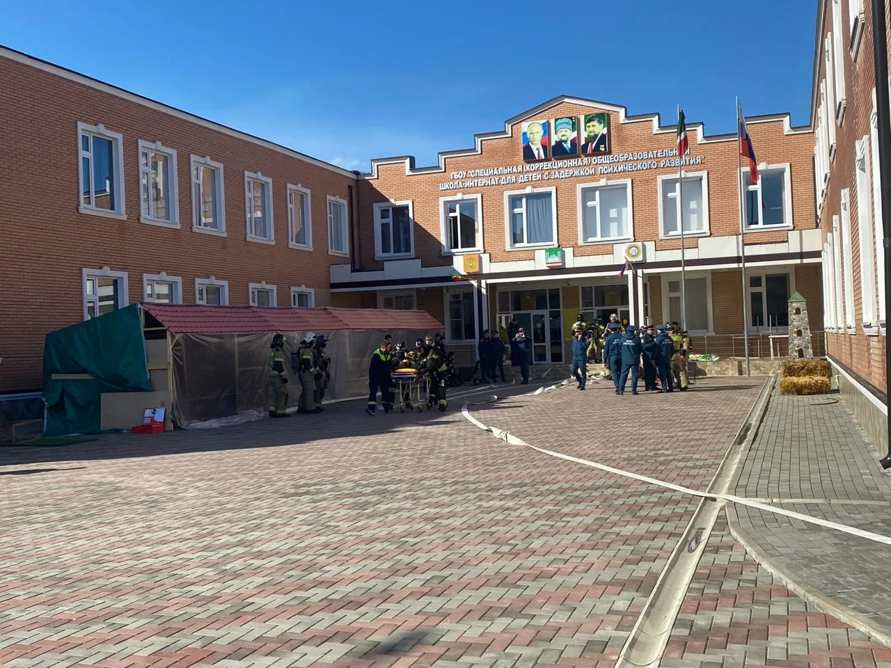 В ГБОУ С(К) ОШИ для детей с ЗПР прошли плановые учения МЧС