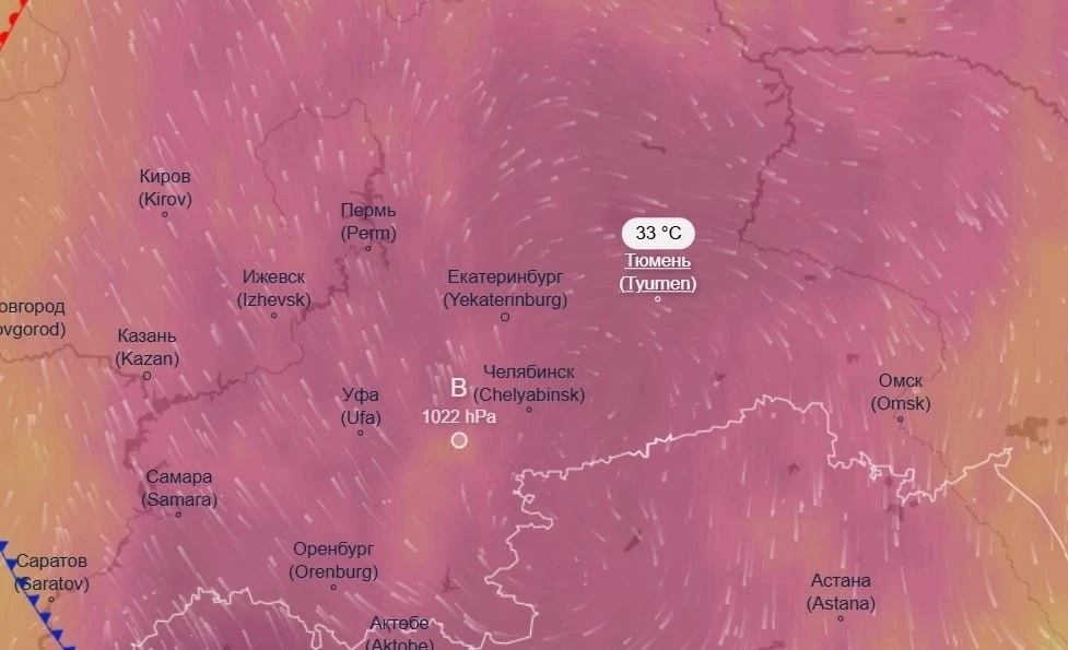 В Тюменской области установилась сильная жара ☀️🔥

По прогнозам метеорологов, самый жаркий период н