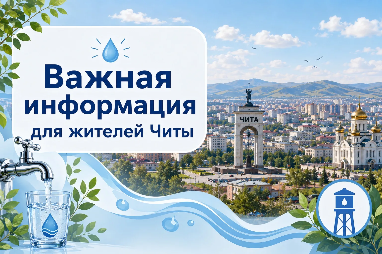 ⚠️Уважаемые жители Читы!