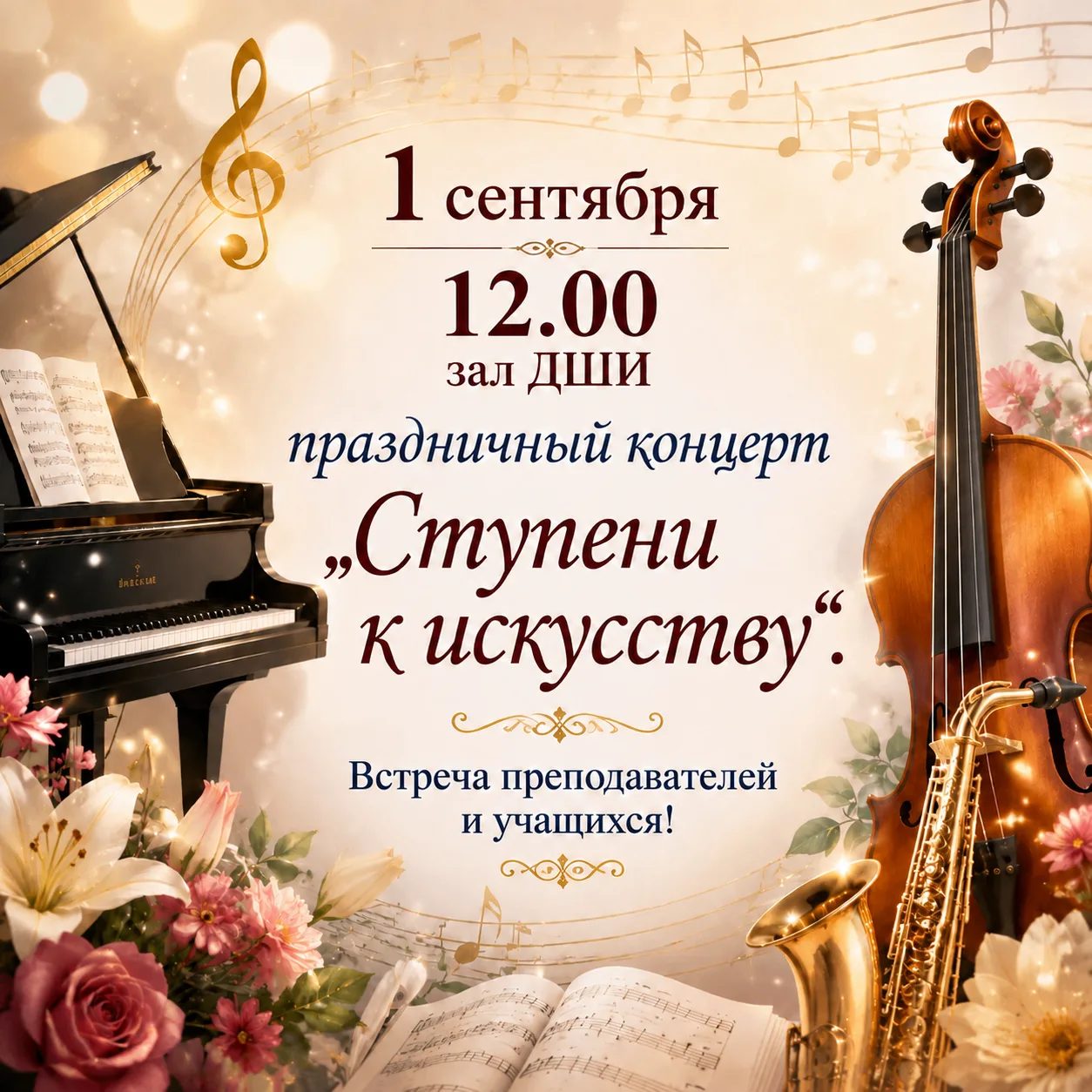 Снова в Школу искусств!