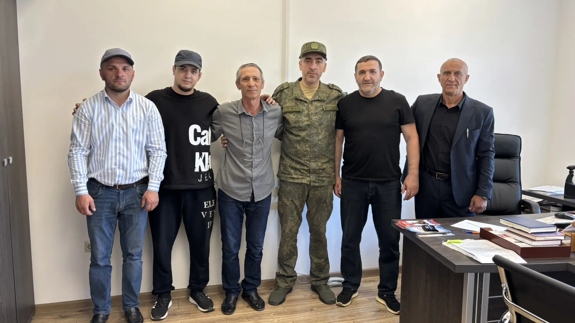 В краткосрочный отпуск на родную землю прибыл участник СВО — Газалиев Махмуд Сайгидинович, уроженец 
