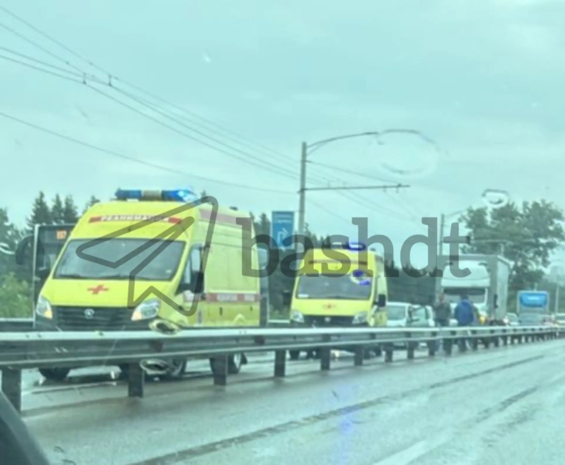 3 авто ДТП Дружбы народов, Уфа затон