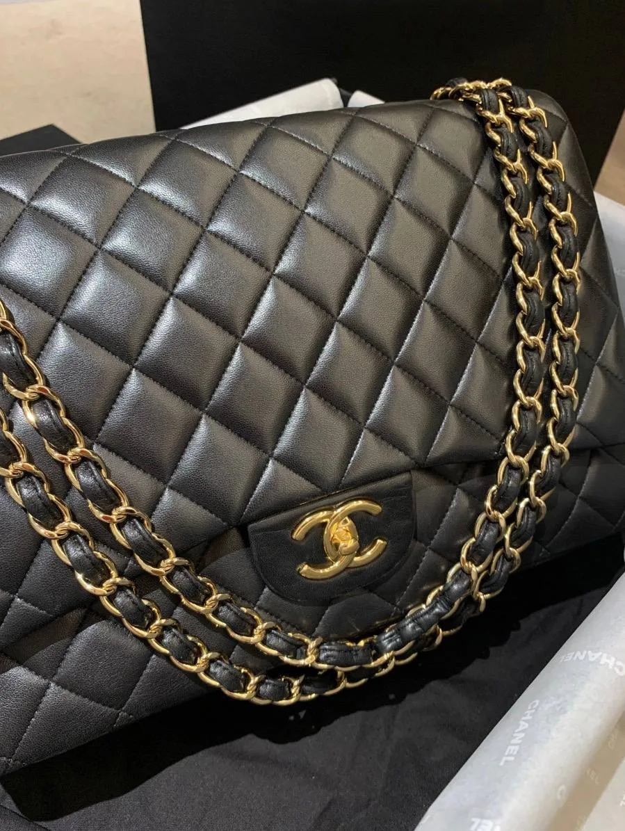 Сумочка Chanel Classic Maxi 🖤