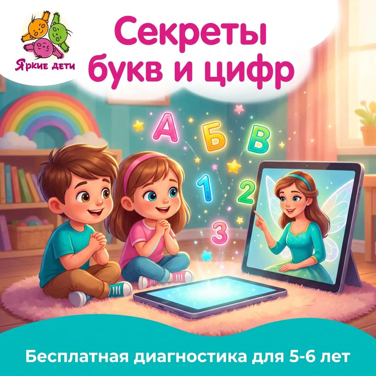 🧸Секреты букв и цифр: приглашаем вашего малыша на увлекательную диагностику!