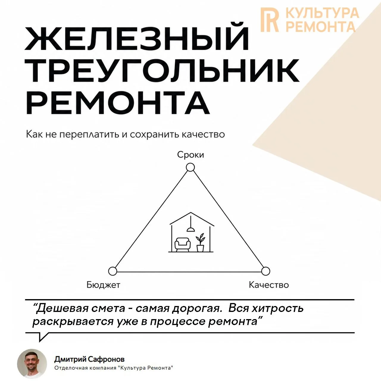 ❌Главная ловушка рынка: почему дешевая смета оказывается самой дорогой?