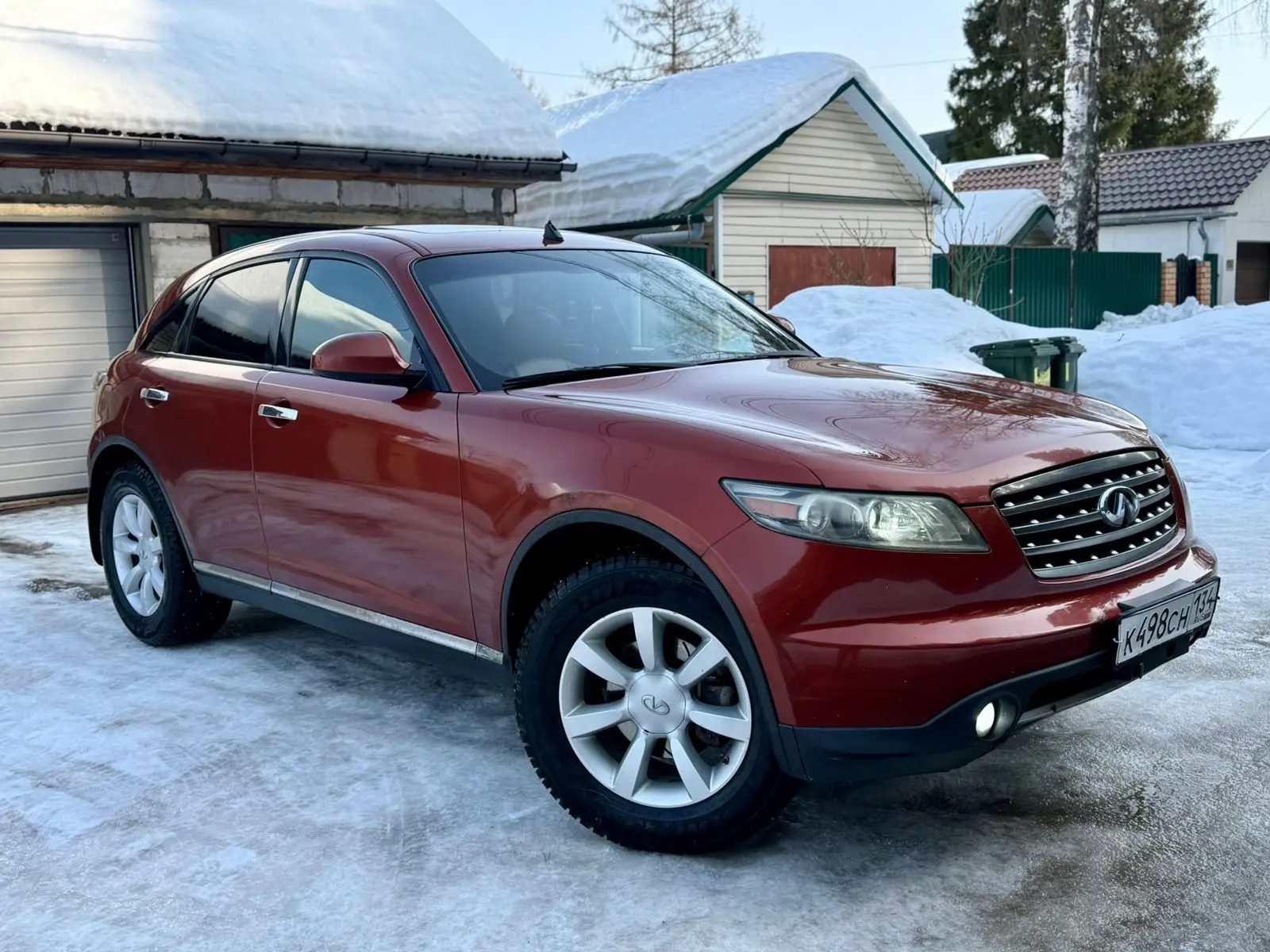 Infiniti FX35, 3.5 AT 4WD (280 л.с.)