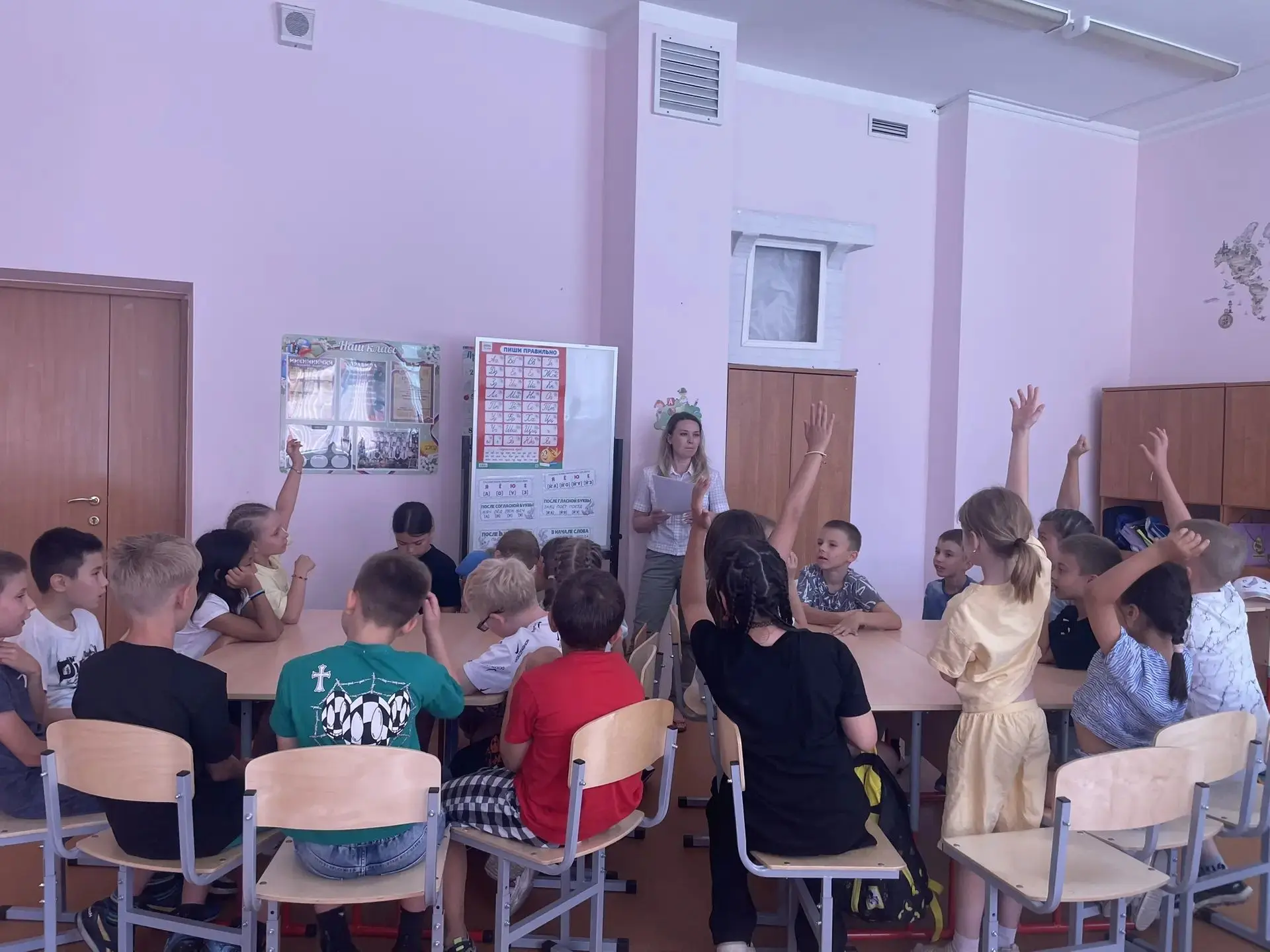 🌟💫  ЛАГЕРЬ «Веселые ребята»🌟💫
Сегодня в лагере был ДЕНЬ ЭКОЛОГИИ 🍀

👬👭Утром ребята приняли уч