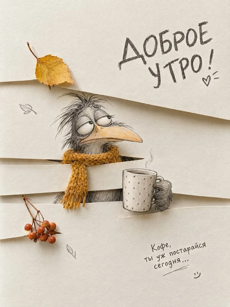 Всем доброго утра понедельника 🤪
