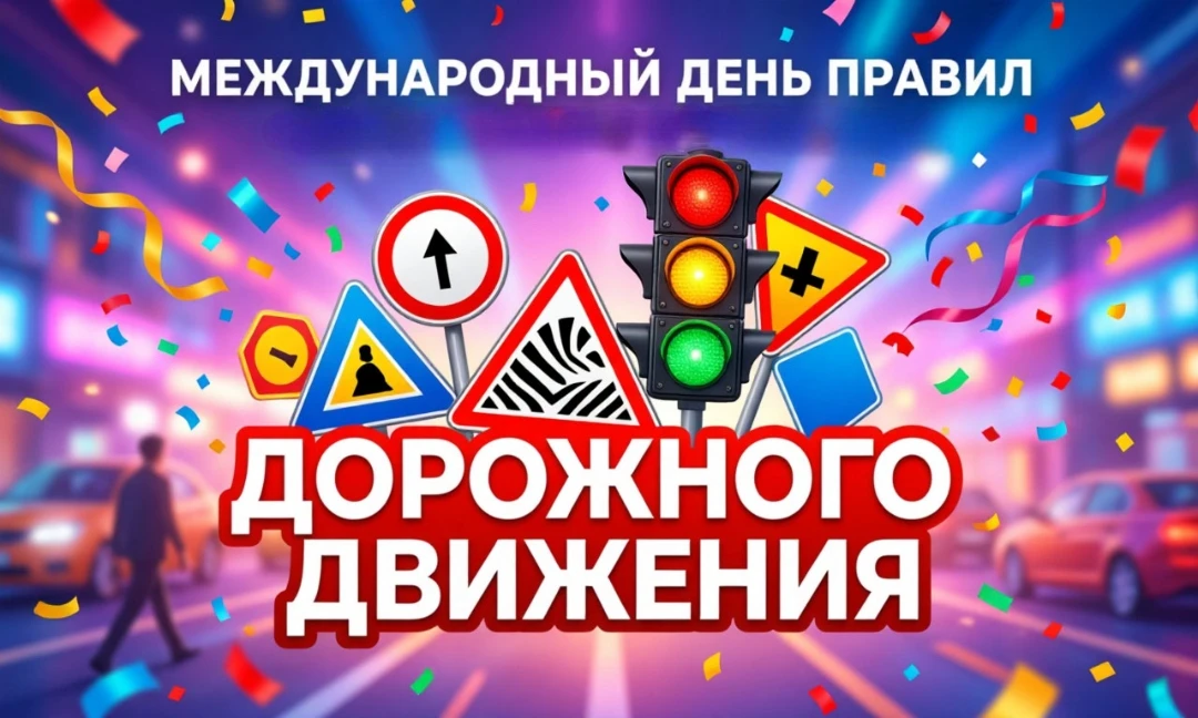🚦 14 августа — Международный день Правил дорожного движения! 🎉