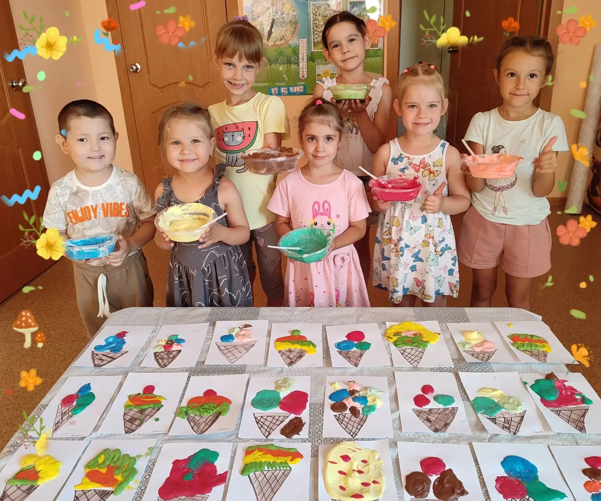 Сегодня в нашем саду творилось волшебство! Мы сделали настоящее мороженое... ну почти 😉

Ингредиент
