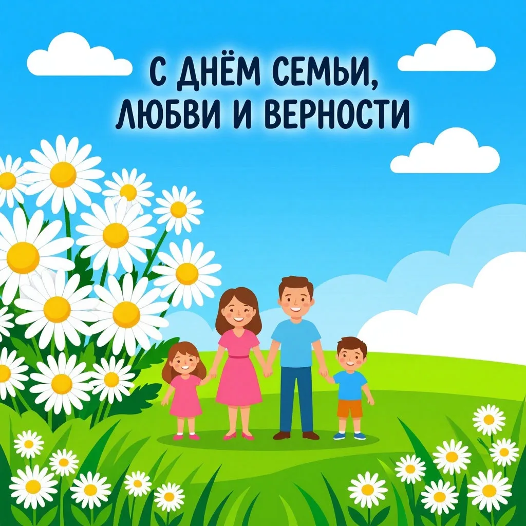 ☀️8 июля — День семьи, любви и верности!

Праздник имеет глубокие корни и связан с именами святых Пе