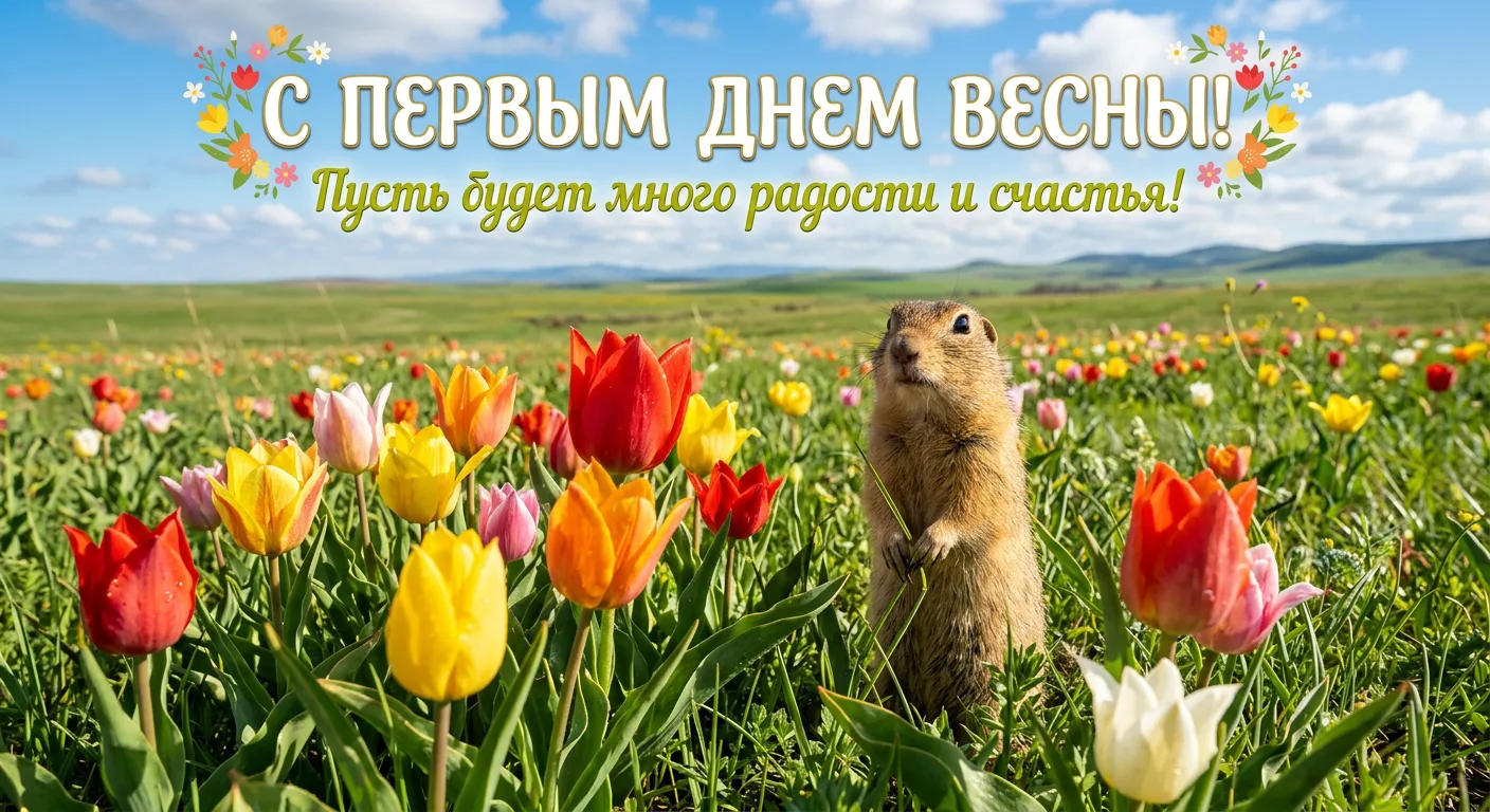 🌷 Дорогие ребята и уважаемые родители!  Сегодня первый день весны — самое время улыбнуться солнцу и 