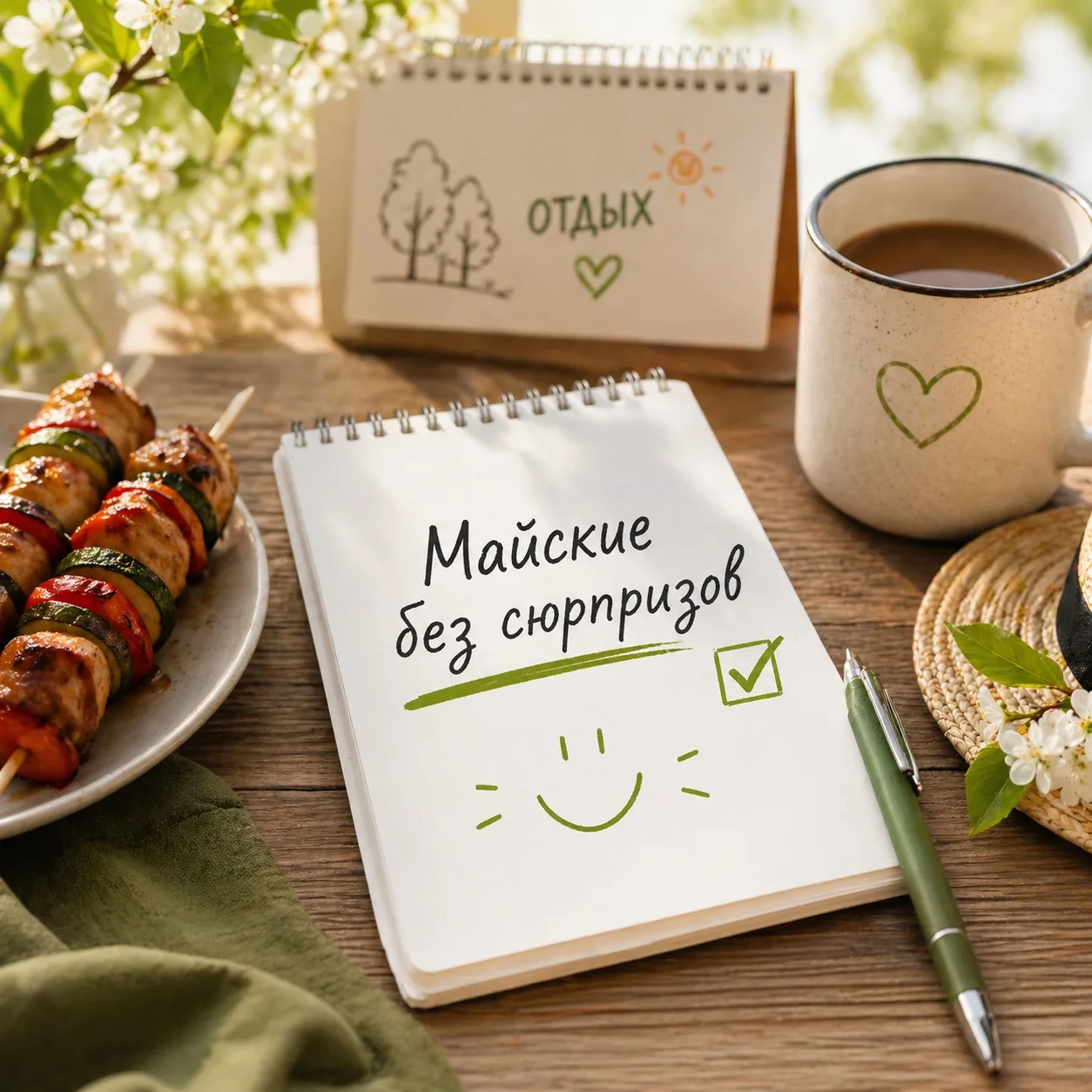 Майские уже на горизонте 🌿