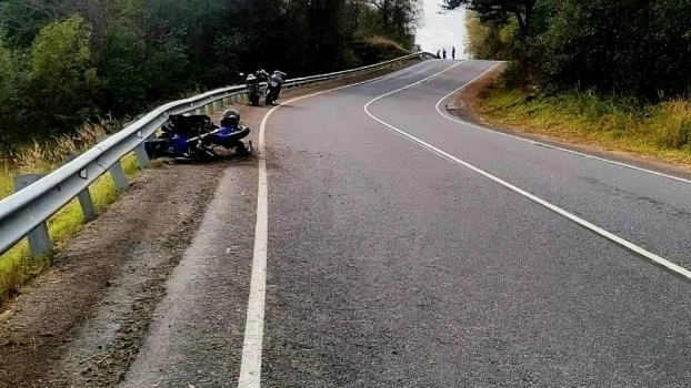 🏍 Мотоциклист из Санкт-Петербурга врезался в ограждение под Сортавала