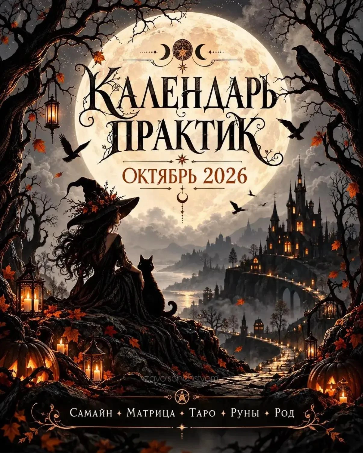 🔮 КАЛЕНДАРЬ ПРАКТИК — ОКТЯБРЬ 2026