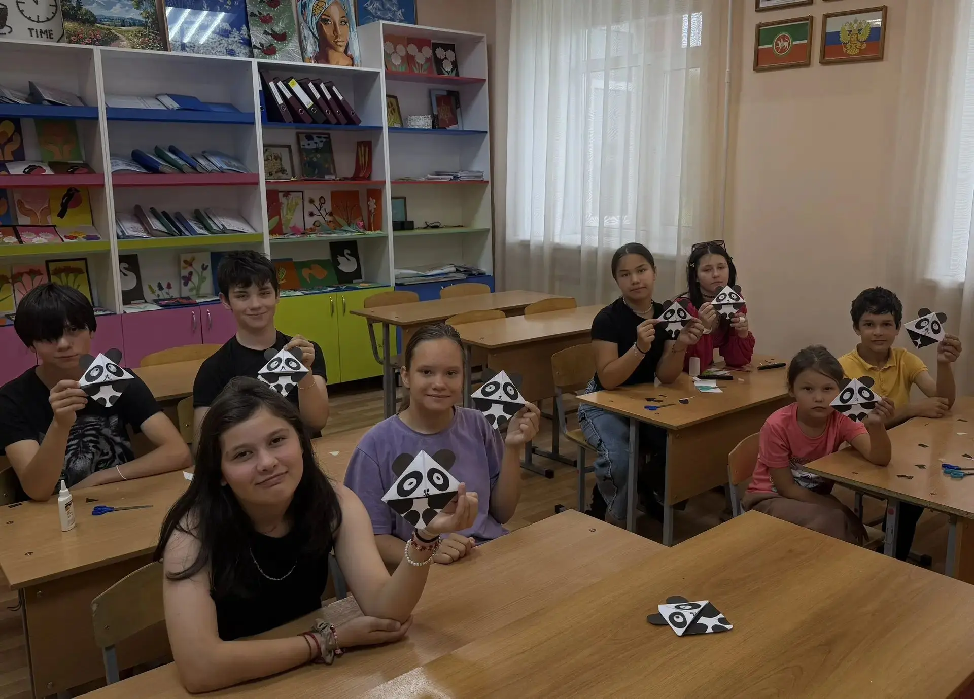 Панды-оригами из «Тёплого дома» 🐼✂️